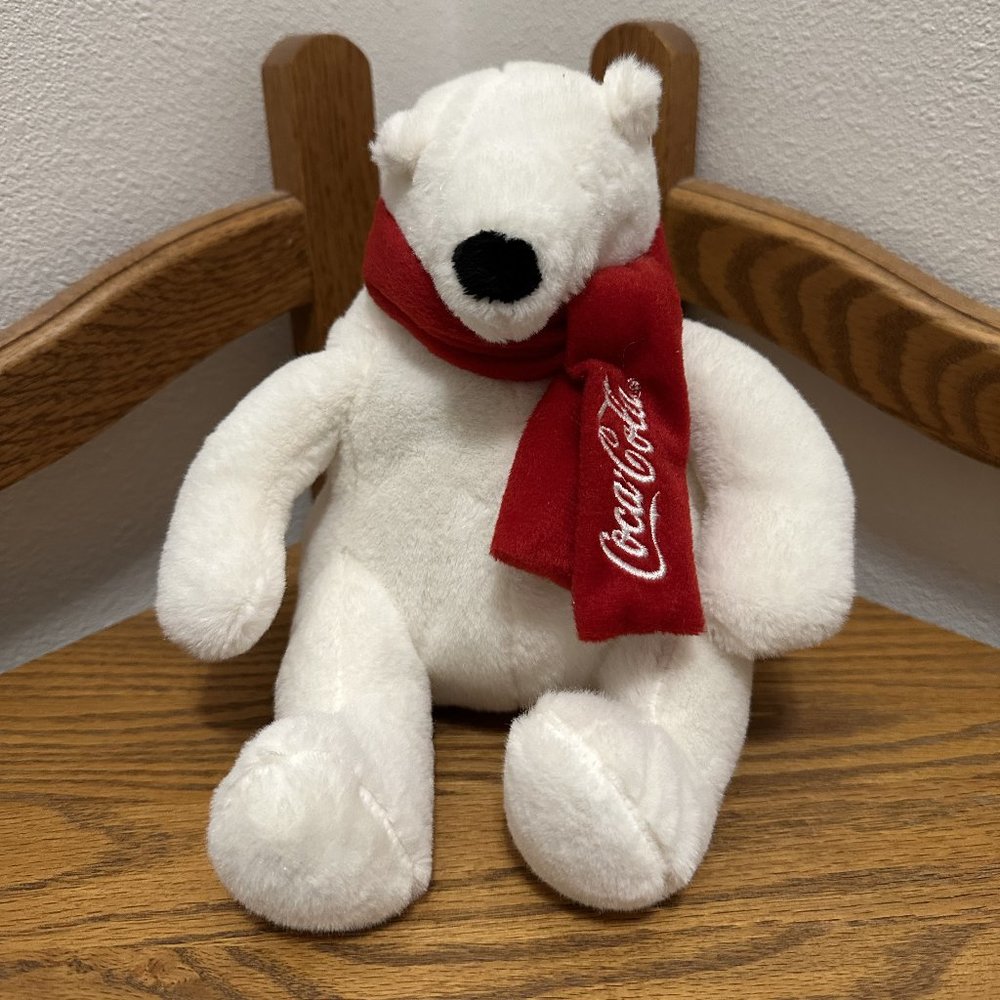Coca Cola Plush Bear